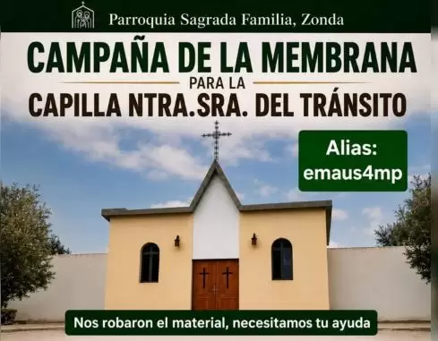 Zonda: sacerdote solicita ayuda ante el robo de materiales para la restauración del templo
