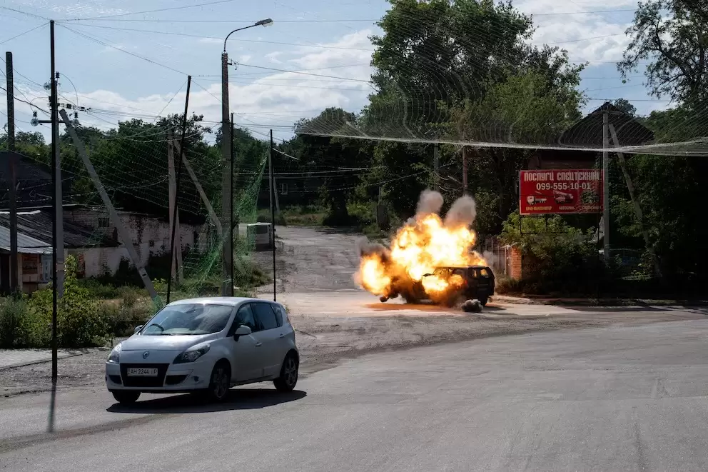 Ucrania ordenó evacuar a cientos de familias con niños de Kramatorsk ante el avance ruso