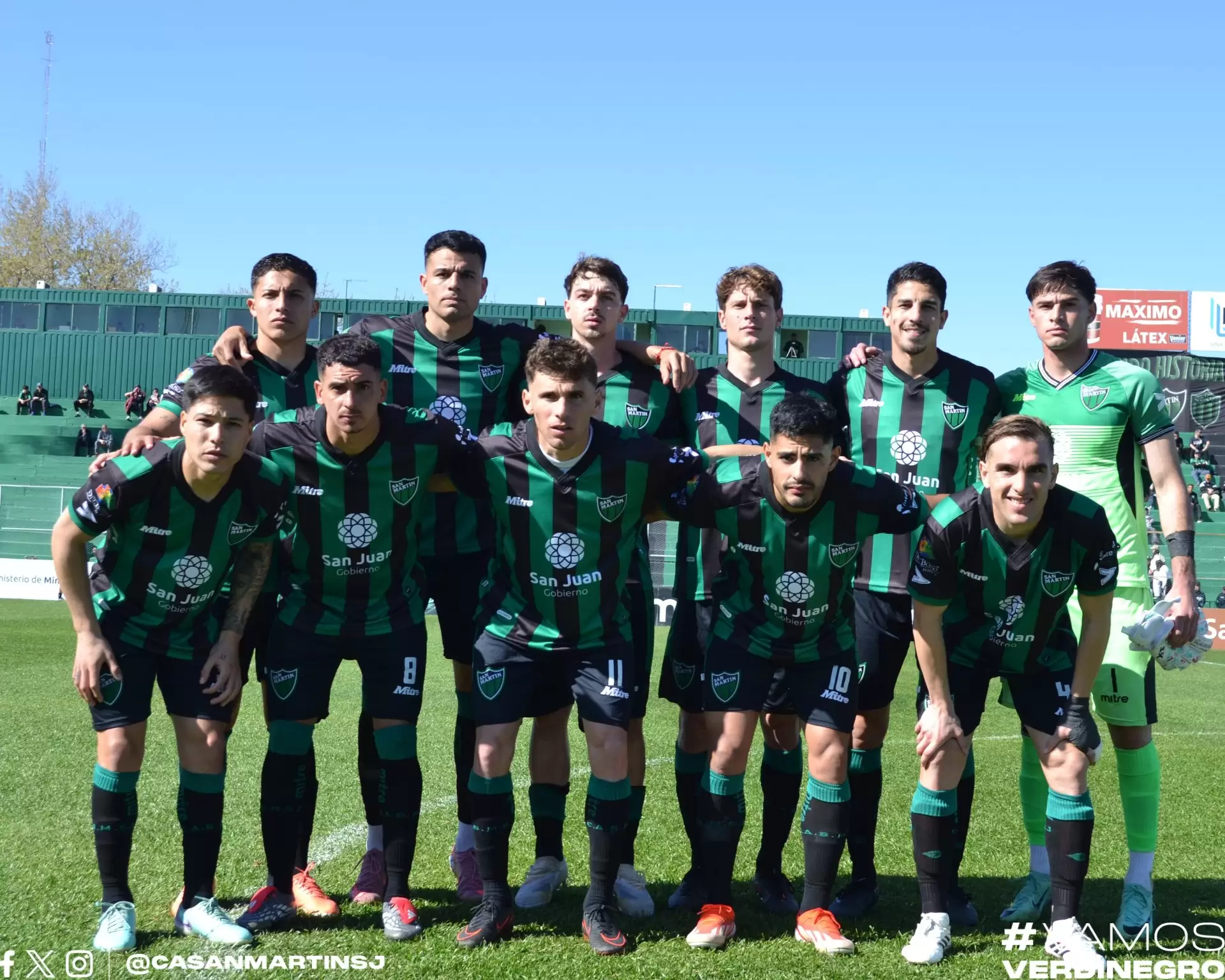 San Martín goleó a Gimnasia y Tiro y se acerca a la zona de Reducido