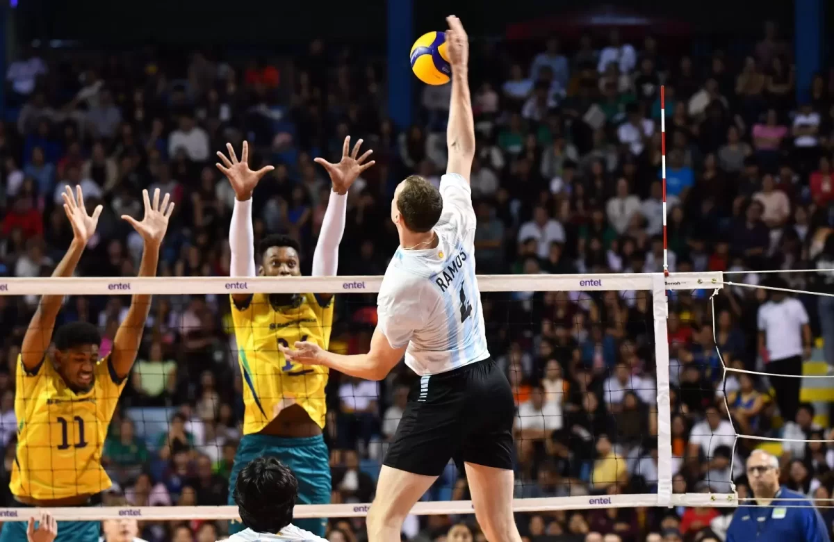 Samuel Guidi es campeón sudamericano de vóley