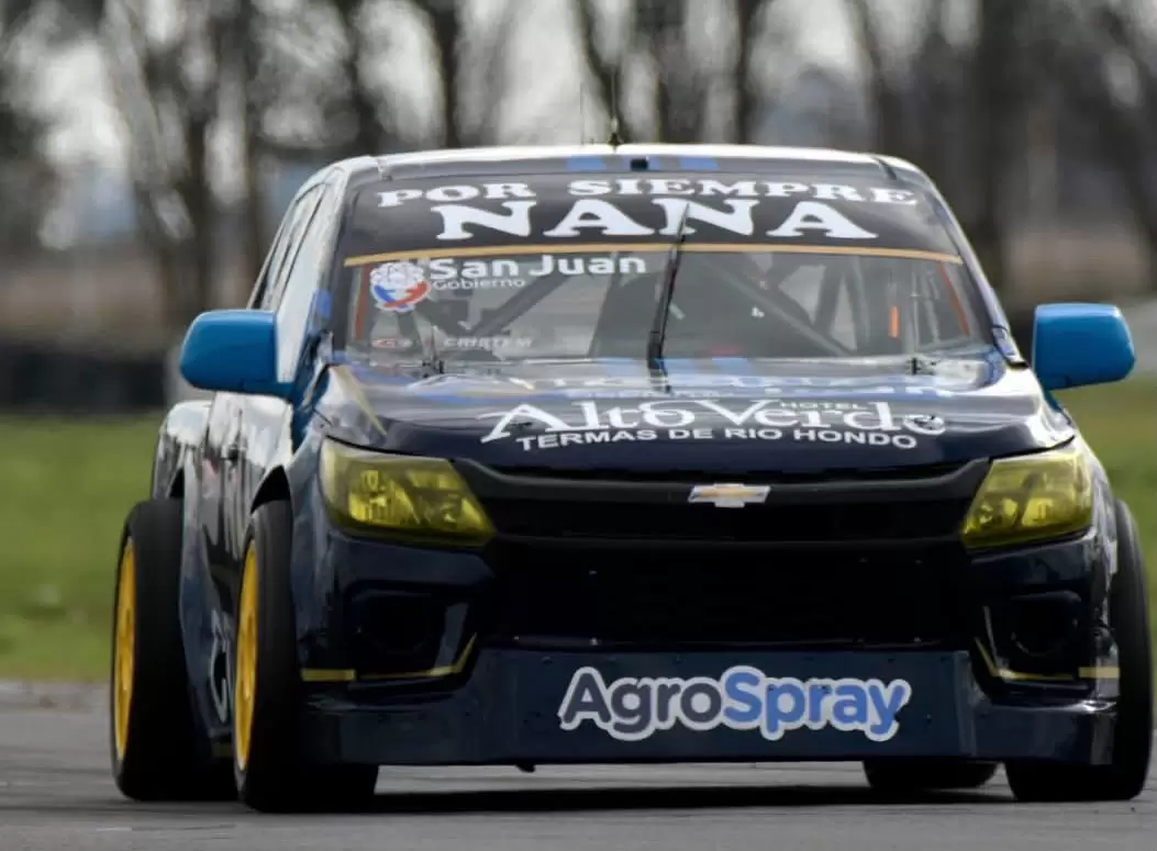 Tobias Martínez acelera en las TC Pick Up tras su victoria en el TC