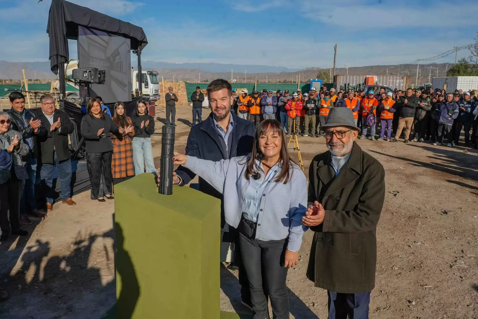 Chimbas construye su primer polideportivo techado: costará $1.686 millones