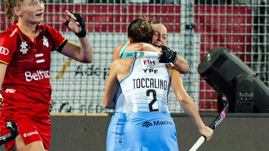 Las Leonas igualaron ante Bélgica y clasificaron a las semifinales del Mundial