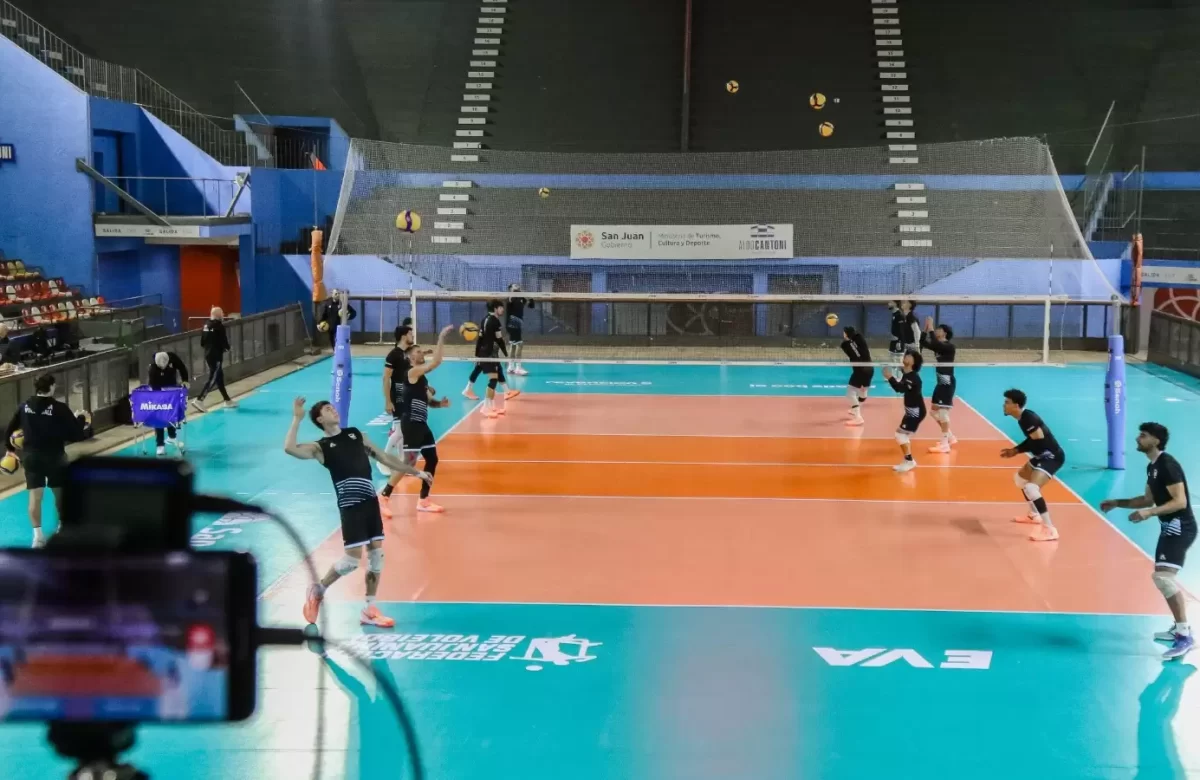 La Selección Argentina de Vóleibol enfrenta a Japón B en el Estadio Aldo Cantoni