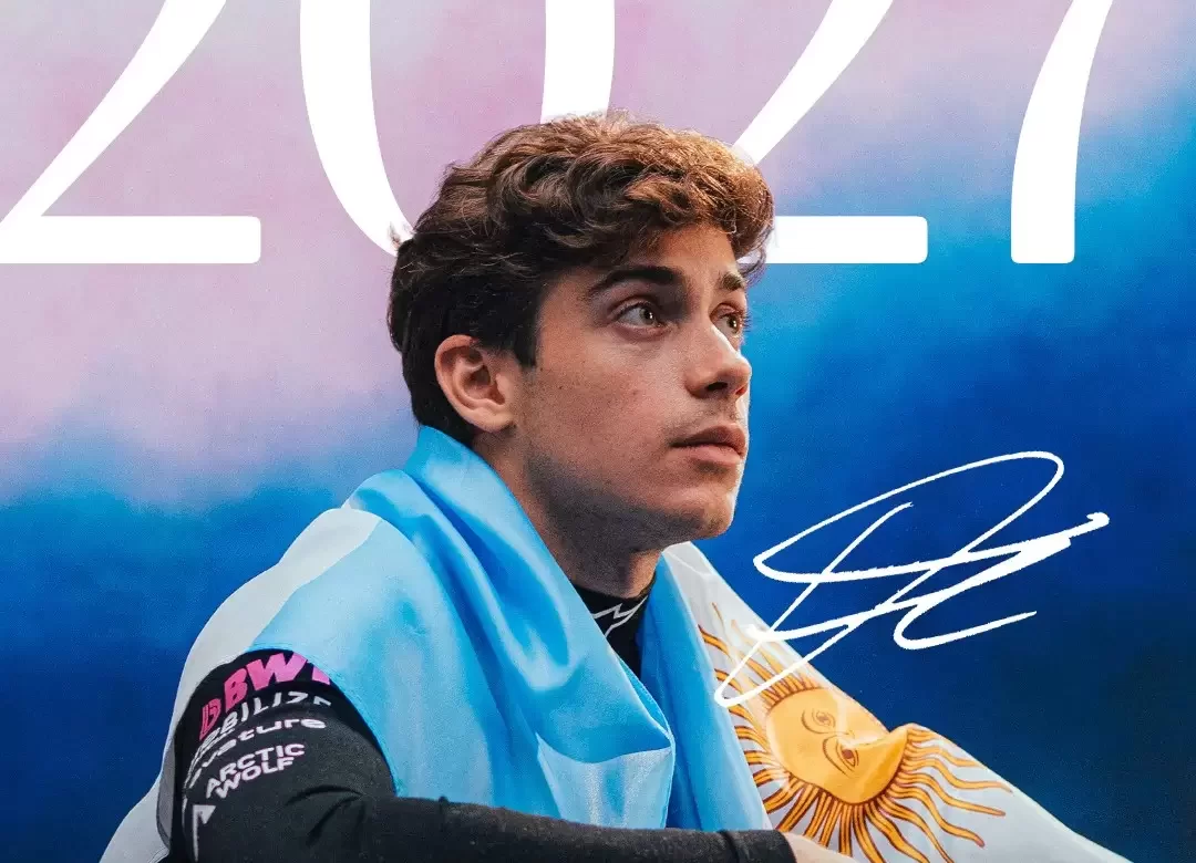 Franco Colapinto renovó con Alpine para la temporada 2027 de Fórmula 1