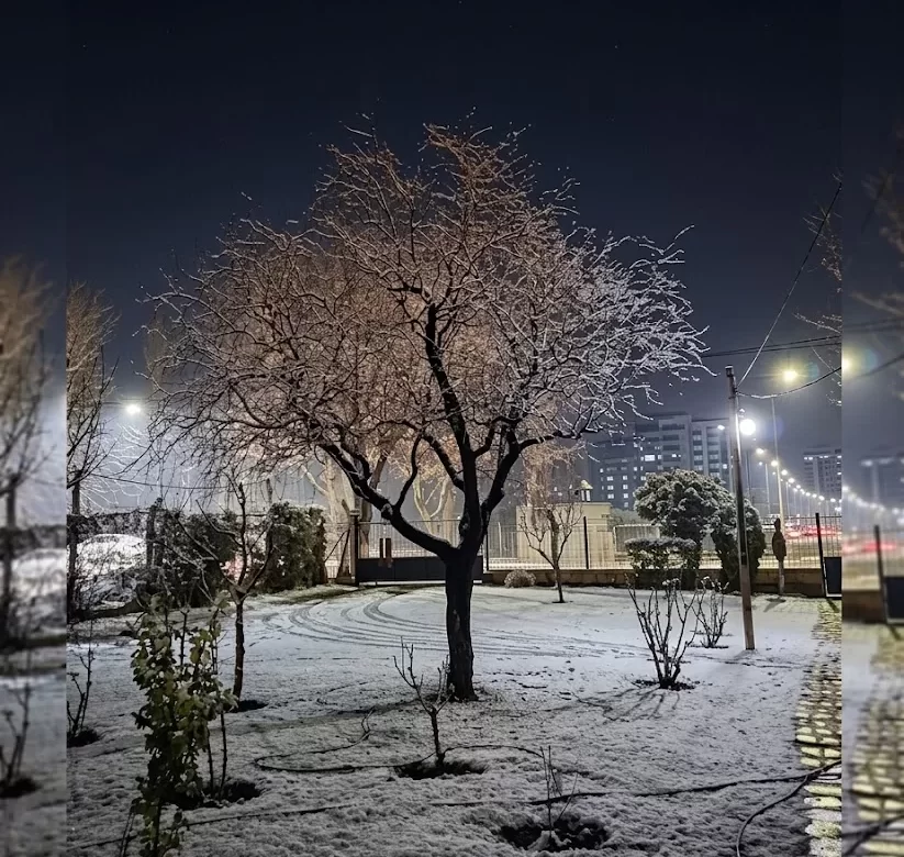 La nieve sorprendió a Iglesia y obligó a extremar cuidados en las rutas