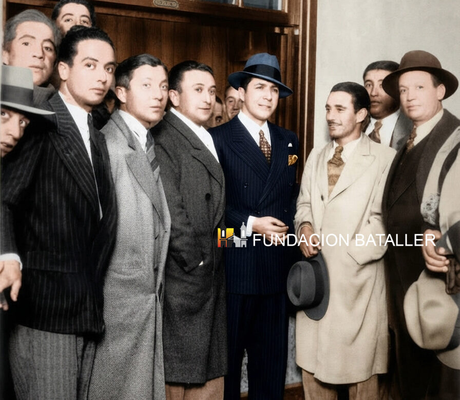 GARDEL, CON TODA SU PINTA, EN SAN JUAN