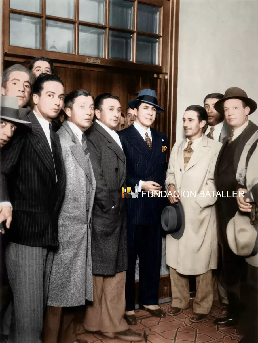 GARDEL, CON TODA SU PINTA, EN SAN JUAN
