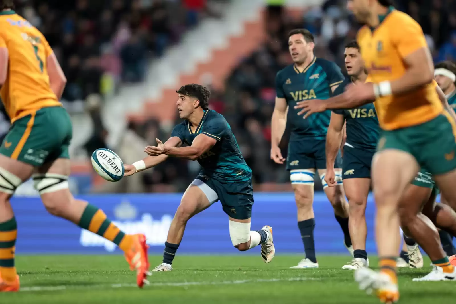 Los Pumas igualaron ante Australia en Mendoza en su despedida del país