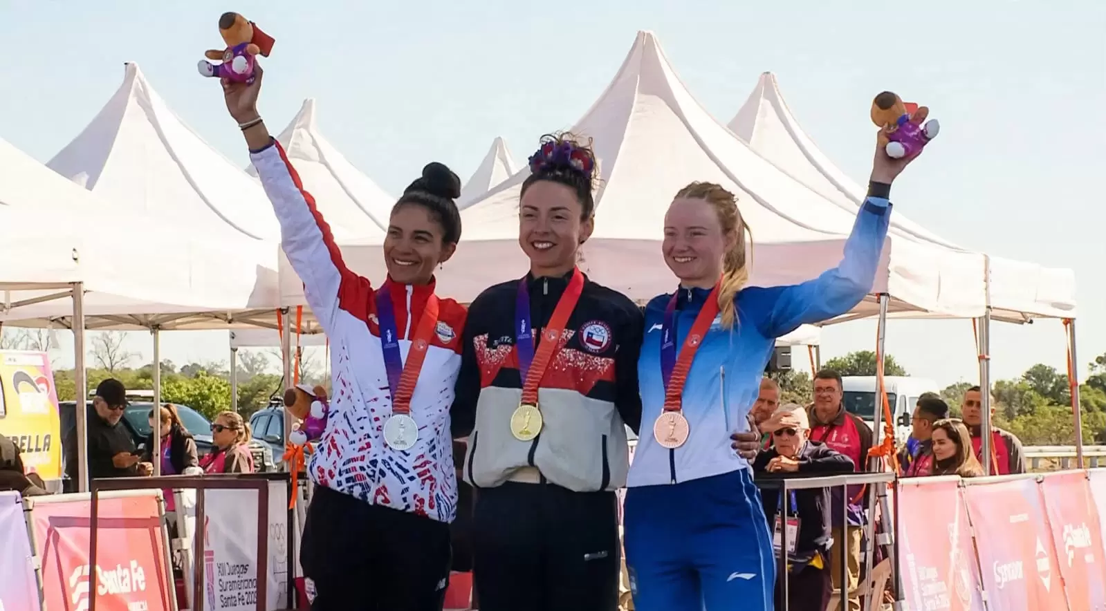 Delfina Dibella obtuvo la medalla de bronce en el ciclismo de ruta de los Juegos ODESUR Santa Fe 2026