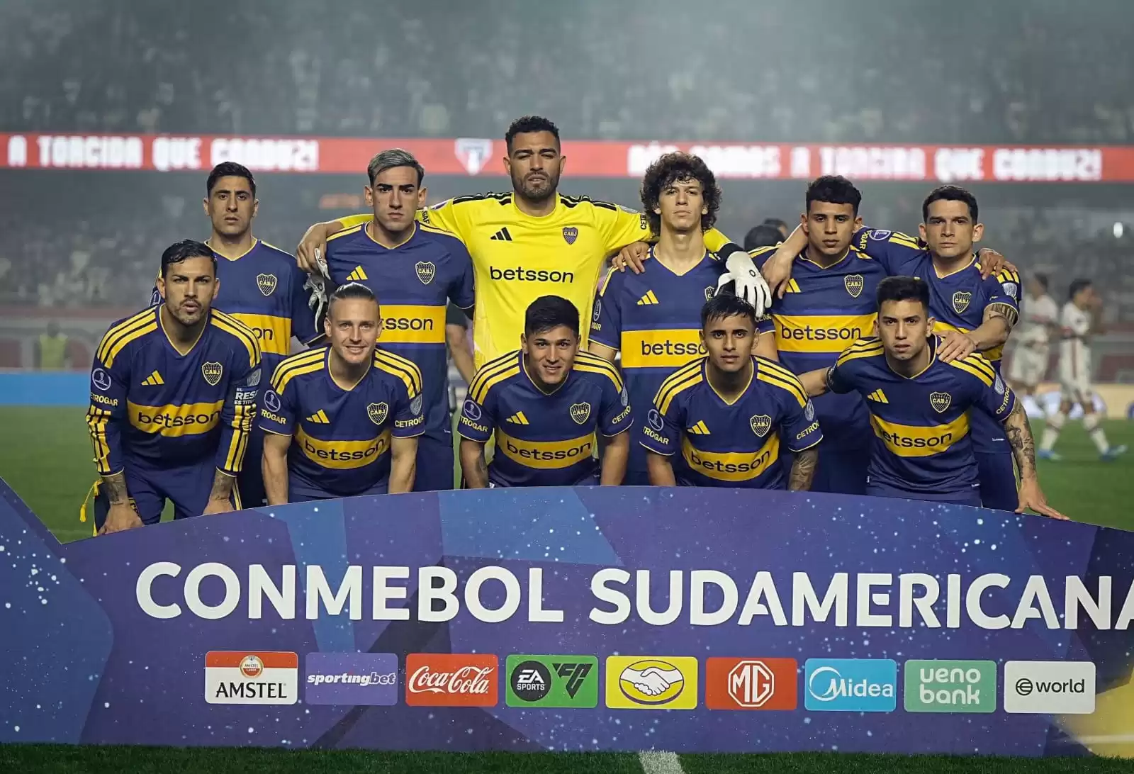 Boca sufrió en Brasil pero avanzó a semifinales de la Copa Sudamericana