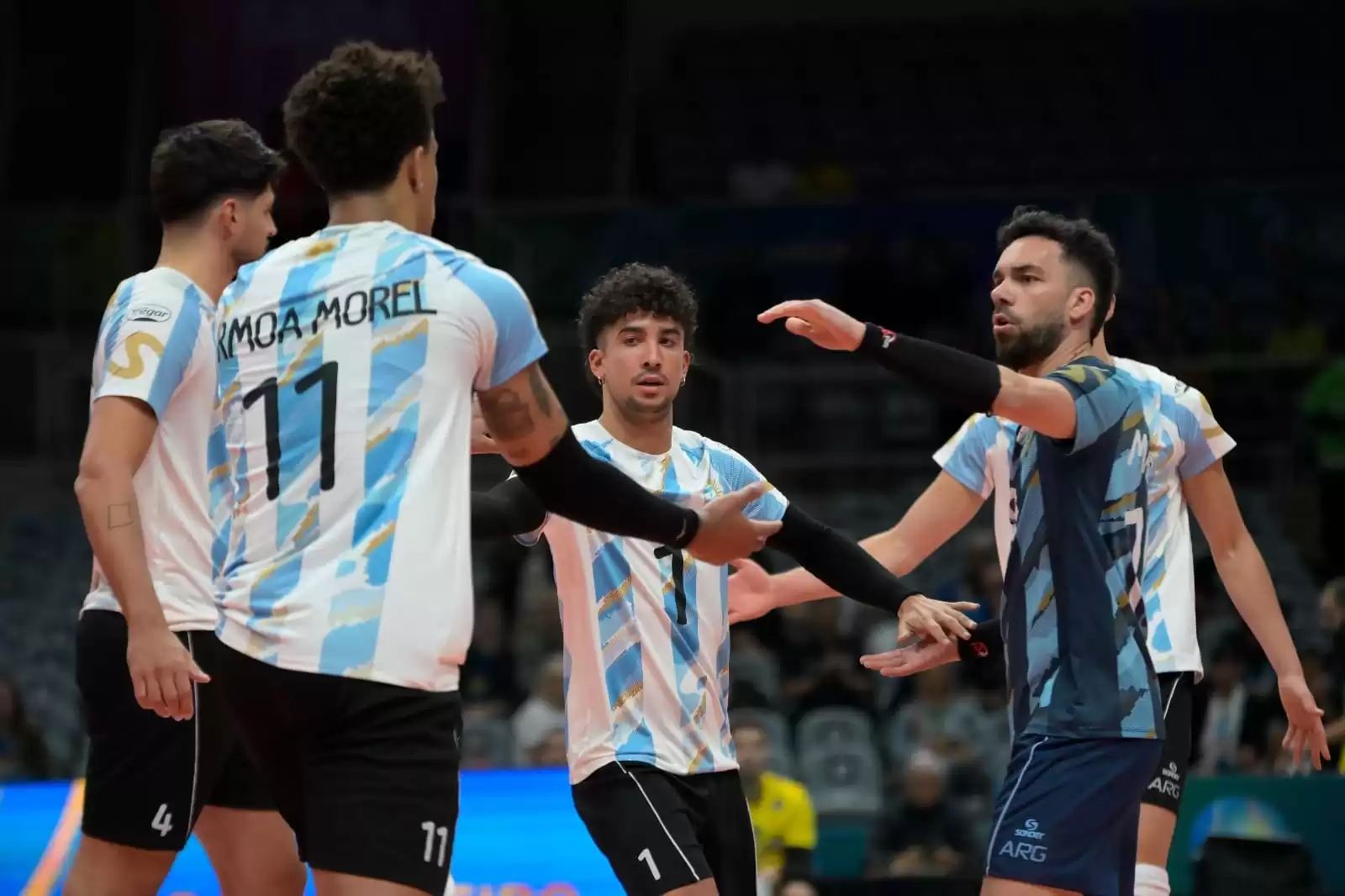 La Selección Argentina de vóley logró su tercer triunfo consecutivo en el Sudamericano