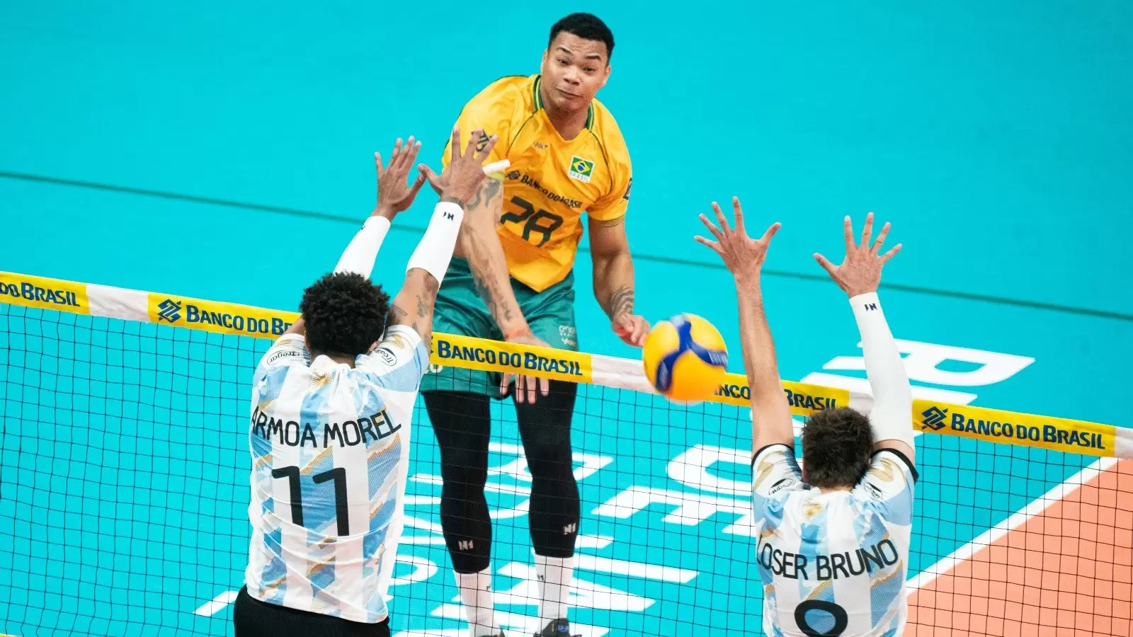 Brasil venció a Argentina en la final del Sudamericano de Vóleibol