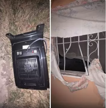 Forzó una ventana para robar y terminó detenido