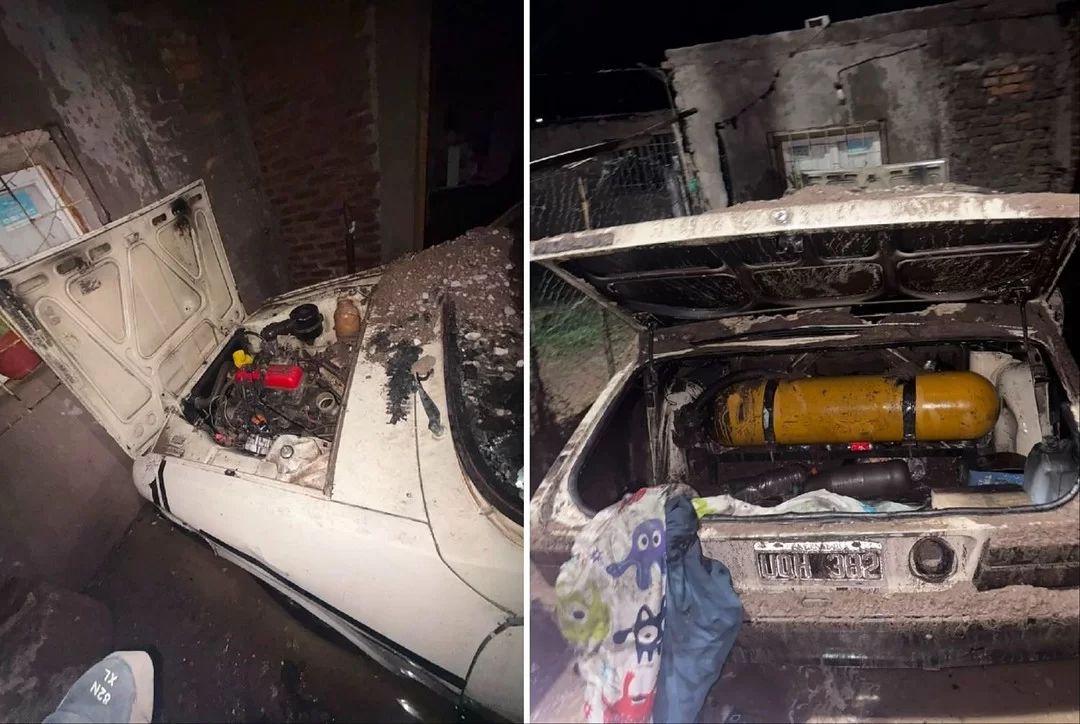 Imputaron a un efectivo policial por atentar contra el vehículo de su expareja en Santa Lucía
